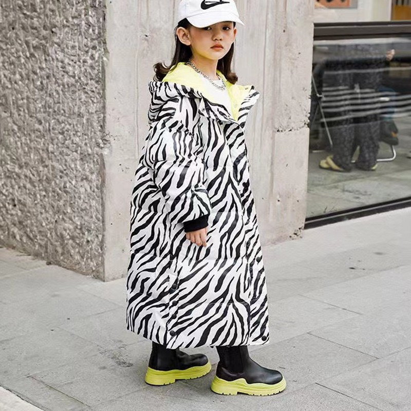 Jauna ziemas dūnu jaka meitenēm, bērniem, mēteļi bērniem ziemas rudens virsdrēbes 2023-WT019