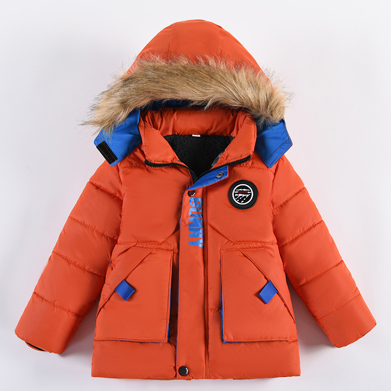 Iarnă rece pentru băieți Jachete pentru copii pentru băieți îmbrăcăminte exterioară cu glugă groasă Jachetă de înaltă calitate pentru copii mici 2 3 4 5 6 ani
