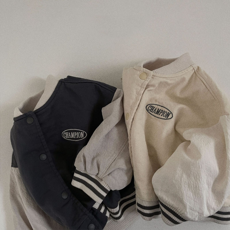 Îmbrăcăminte pentru copii în stil coreean la modă pentru bebeluși costum de baseball haină ocazională jachetă sport nouă