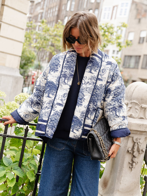 Jachetă de iarnă imprimată pentru femei, vopsea, mozaic, cu panouri, eșarfă largi guler, haină de bumbac pentru femei, 2023, la modă, de buzunar, îmbrăcăminte caldă pentru damă