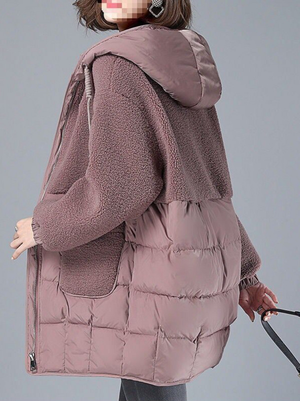 Korejske modne ženske zimske jakne Parka termo jakna s kapuljačom Zima 2022. Novi debeli topli pamučni kaput Zimska ženska vanjska odjeća