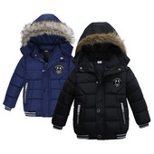 1 2 3 4 5 Ani Toamna Iarna Bebeluși Jachetă Cald și Gros Imbracaminte exterioară Frumos cu glugă Fermoar Palton casual de Crăciun Haine pentru copii