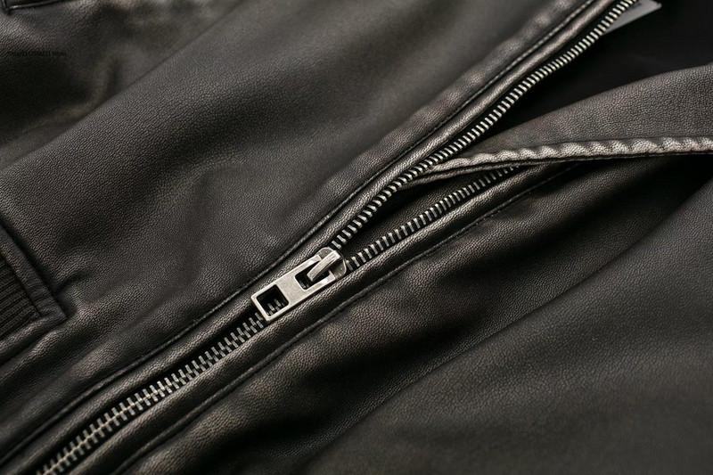 Bomber jakna od umjetne kože u američkom stilu, ženska jesenska kratka jakna s ovratnikom za vruće djevojke