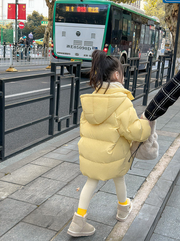 Jachetă caldă de iarnă pentru fete Jachetă prințesă pentru bebeluși Jachetă pentru copii cu glugă Jachetă de vânt Îmbrăcăminte exterioară pentru copii CH20