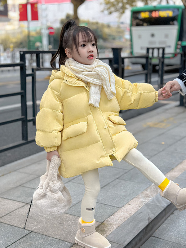 Jachetă caldă de iarnă pentru fete Jachetă prințesă pentru bebeluși Jachetă pentru copii cu glugă Jachetă de vânt Îmbrăcăminte exterioară pentru copii CH20