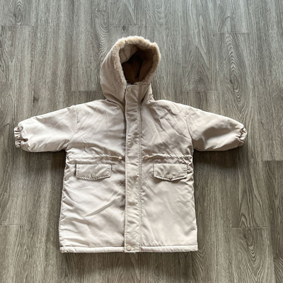 elnias jonmi 2023 Nauji Žiema Vaikai Ilgi Medvilniniai Paltai Su gobtuvu Storas Šiltas Kailis Pamušalas Vaikams Vaikams Neperpučiami parkai