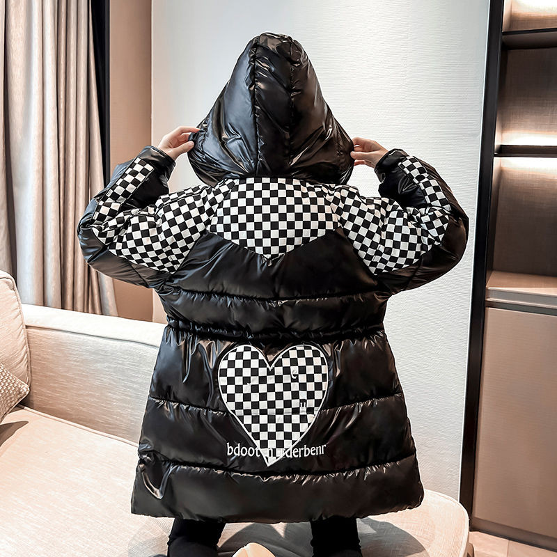 2023. Novi zimski debeli pamučni kaputi za djevojčice Vodootporne jakne s krznenim ovratnikom i kapuljačom Gornja dječja odjeća Odjeća Tinejdžerska parka Snježno odijelo