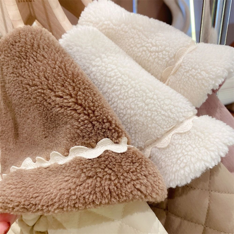 Meitenes ziemas garie mēteļi lielas kažokādas apkakles kokvilnas polsterēts samts biezi silti mēteļi bērniem bērniem dzimšanas dienas princeses mēteļi