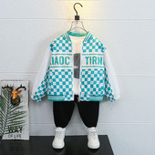 Dječaci Proljeće Jesen Jakne od 1 do 9 godina Dječja modna pamučna gornja odjeća Odjeća za bebe Djeca Ležerni kaputi Tinejdžeri Top 2023