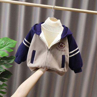 Jachete groase pentru băieți, iarnă pentru copii, paltoane din catifea din bumbac, hanorace pentru bebeluși de la 1 la 7 ani, îmbrăcăminte exterioară caldă, haine de baseball