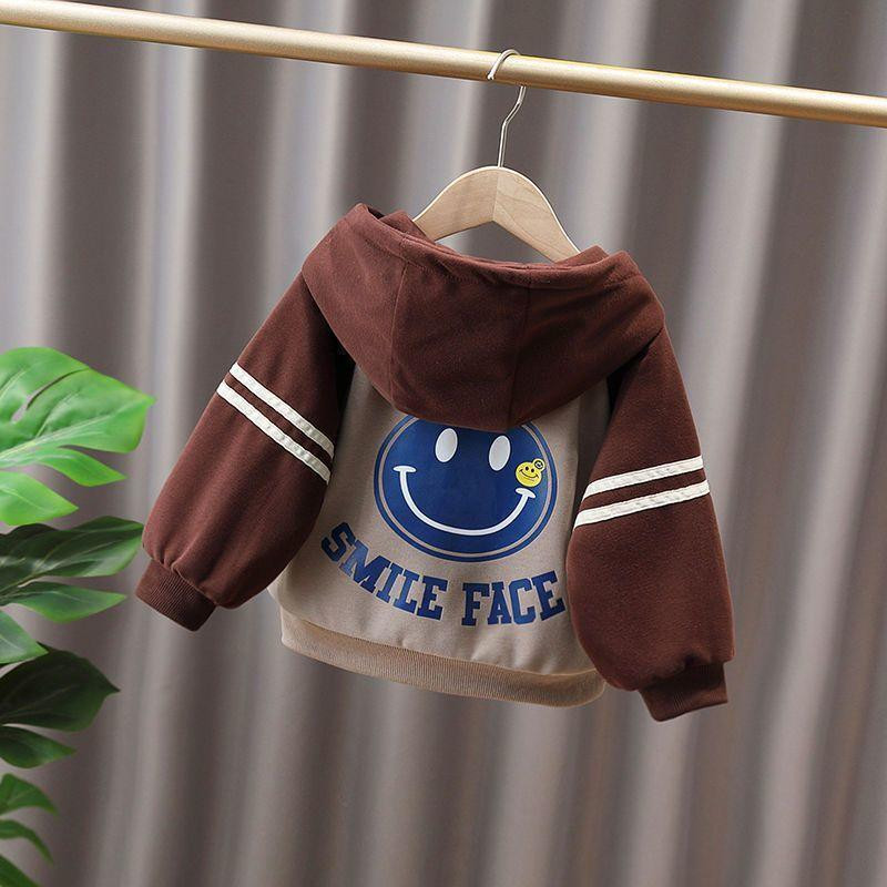 Jachete groase pentru băieți, iarnă pentru copii, paltoane din catifea din bumbac, hanorace pentru bebeluși de la 1 la 7 ani, îmbrăcăminte exterioară caldă, haine de baseball