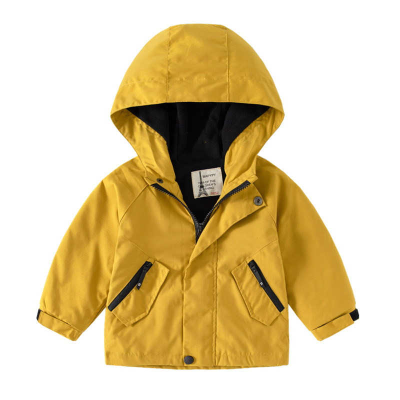 DIMUSI Toamnă Iarnă Copii Paltoane Îmbrăcăminte exterioară pentru băieți Jachete casual jachete de vânt pentru bebeluși Copii Fleece Bomber cald Îmbrăcăminte cu glugă