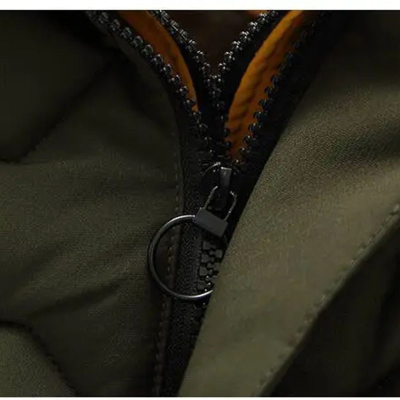 Nova zimska pamučna odjeća za dječake, zadebljana pamučna topla pamučna odjeća s kapuljačom, dvodijelna pamučna odjeća srednje dužine