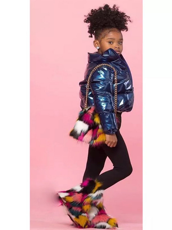 Mazas meitenes bērniem ziemas mēteļi jakas rudens modes apģērbi lielizmēra dūnu mēteļi jakas bērniem Crop puffer Bubble meiteņu mēteļi