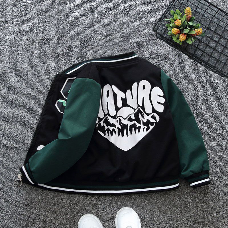 Jachete de baseball pentru băieți Uniforme de modă Jachete Noi de toamnă Desene animate pentru copii Îmbrăcăminte asortată