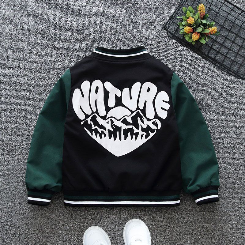 Jachete de baseball pentru băieți Uniforme de modă Jachete Noi de toamnă Desene animate pentru copii Îmbrăcăminte asortată