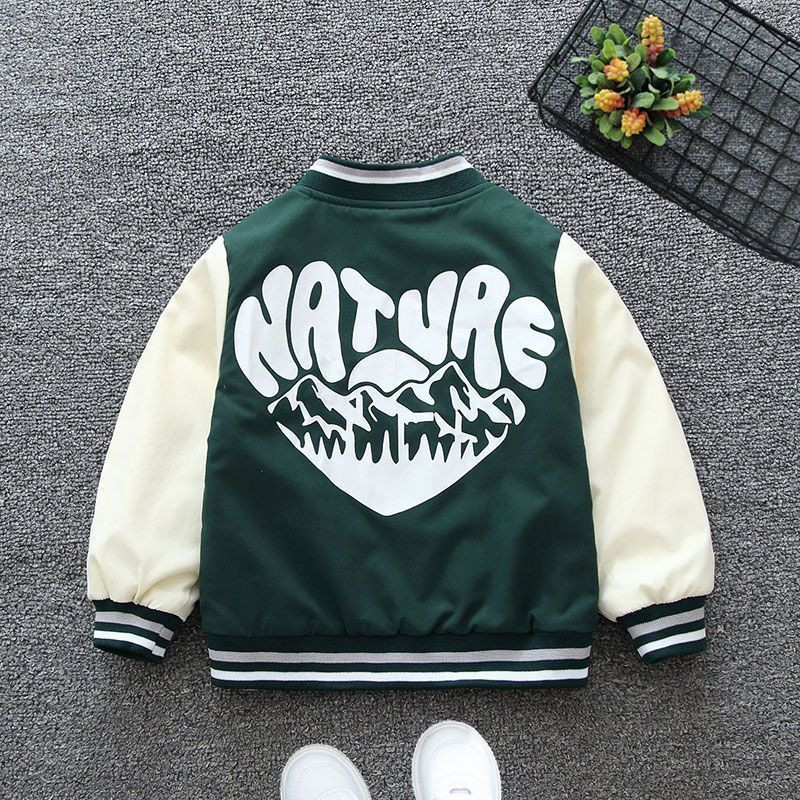 Jachete de baseball pentru băieți Uniforme de modă Jachete Noi de toamnă Desene animate pentru copii Îmbrăcăminte asortată