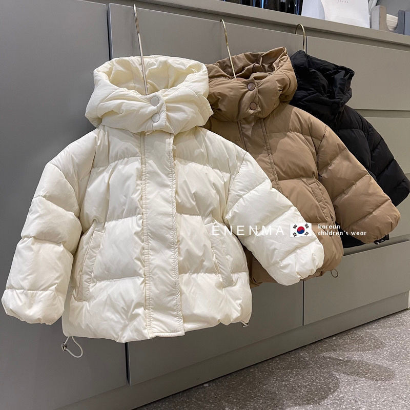Dječja korejska puhasta jakna Dječji kaput s podstavom od pamuka Odjeća za dječake i djevojčice Dječja zimska tanka i lagana gornja odjeća za dječake i djevojčice