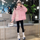 Îmbrăcăminte pentru fete Jachetă caldă Adolescenți Haine pentru copii 2023 Parka de iarnă cu glugă Îmbrăcăminte pentru copii din bumbac îngroșat TZ971