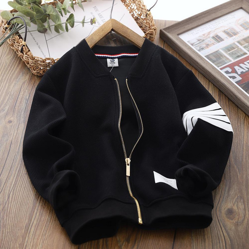 2022 Palton cardigan băieți primăvară și toamnă copii medii și mari Nou casual top coreean super moale stil occidental