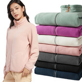 Ženski kaput od flisa Zimska topla deblja jakna Obostrana odjeća Dvostrani baršunasti kaputi od koraljnog flisa Jakne od polarnog flisa