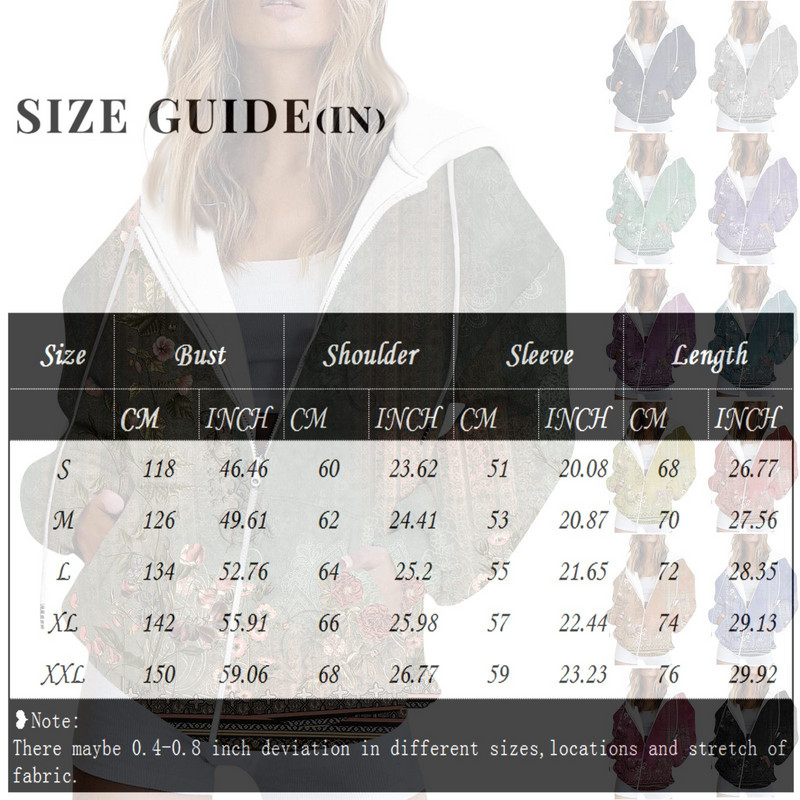 Ženske Y2K majice s kapuljačom s patentnim zatvaračem, ležerne sportske jakne dugih rukava s božićnim printom, gornji dio ženske majice s vezom za džepove