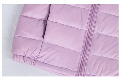 Marka Dječaci Djevojčice Puni kaput Jednobojna dvostrana bijela donja jakna s kapuljačom Nova zimska dječja karirana deblja donja kaput