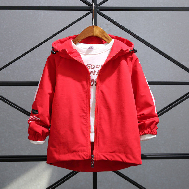 Jachetă pentru băieți 9 Primăvară 5 Copii mari noi 6 Îmbrăcăminte pe două fețe 7 Versiunea coreeană 8 Jachetă pentru copii 10 12 ani Tide