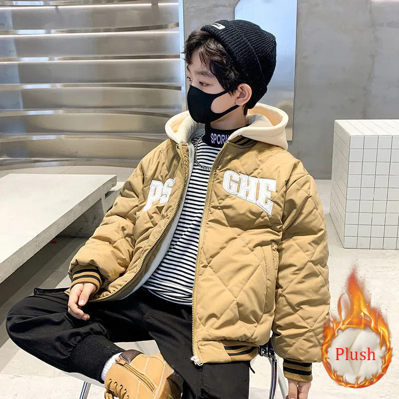 Jachete pentru copii, iarnă, în aer liber, pentru băieți, cu glugă, călduroasă, pentru copii, băiat, îmbrăcăminte exterioară, jachete de vânt, ocazionale, TZ966