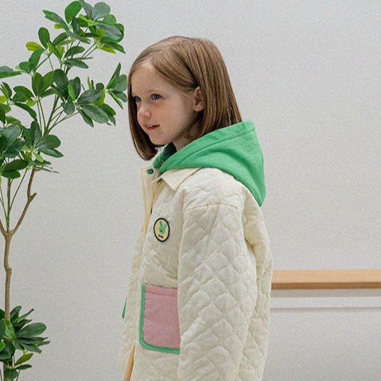 Korejska dječja dječja pamučna odjeća za djevojčice Zimska dječja pamučna odjeća Mali zec Gornja odjeća visoke kvalitete Ležerna odjeća s kapuljačom Kaput za djevojčice