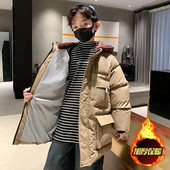 Ziemas zēnu jaka Biezs silts mētelis ar kapuci rāvējslēdzējs Mode bērniem vējjaka virsdrēbes bērnu apģērbi TZ999