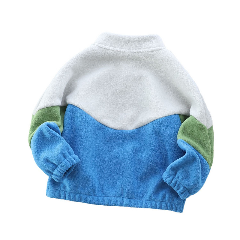 Rudens žiemos vaikiška vilnonė striukė vaikams, 3 spalvų kratinys su apykakle, skirtas paaugliams berniukams nuo 1 iki 12 metų paltas