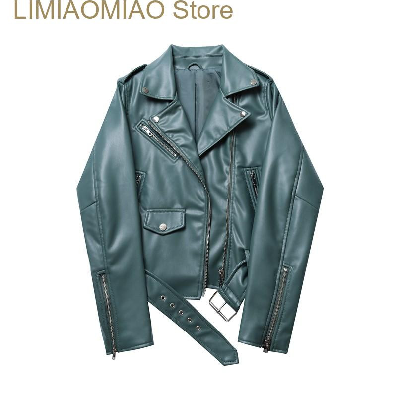 Jauna pavasara rudens sieviešu zila mākslīgās ādas jaka, masīva sieviešu jaka ar rāvējslēdzēju, sieviešu mētelis, ikdienas apģērbs