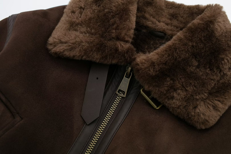 Nova ženska odjeća u ležernom europskom i američkom stilu, modna svestrana dvostrana jakna na preklop za žene