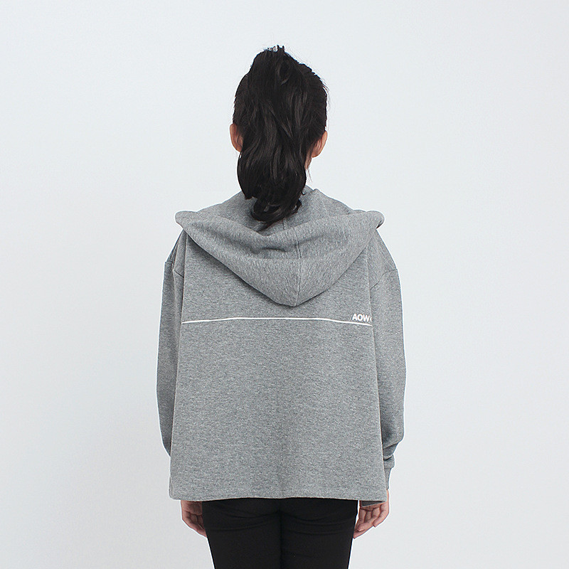 Jachetă cu glugă pentru copii Versiune coreeană Jachetă lejeră cu fermoar pentru copii pentru adolescentă 4-13 ani Hanorac Îmbrăcăminte exterioară