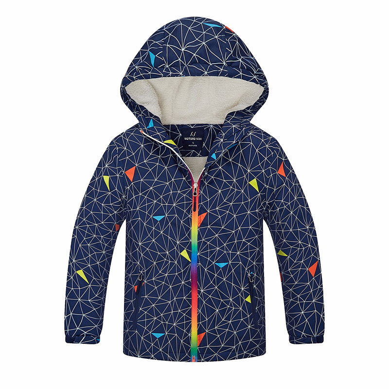 Nova moda za dječake proljeće jesen rano zimske jakne kaputi bebe dječaci djeca vjetrootporne vodootporne jakne tople na kat