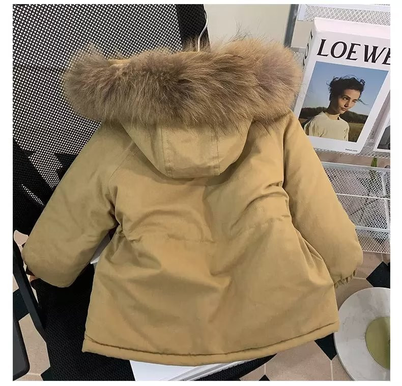 NOVE dječje parke, zimska jakna s kapuljačom za djevojčice, zimski gornji kaput, dječji topli debeli, baršunasti kaputi s kapuljačom, kauzalna vanjska odjeća