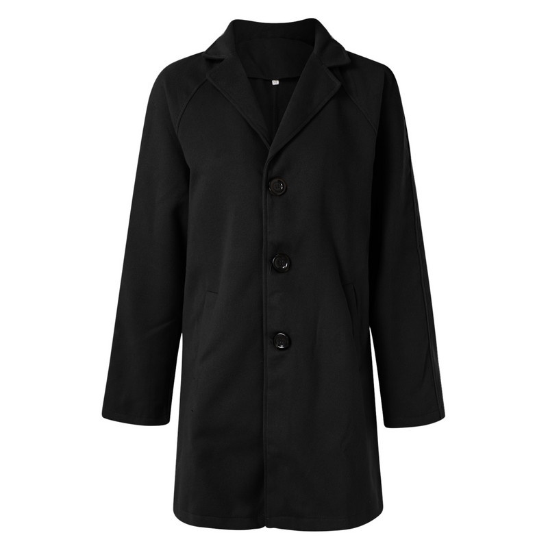 Jachete de iarnă pentru femei, haine de costum, tendințe de toamnă și iarnă, culoare uni, haină subțire de lână, cu un singur piept, de lungime medie, îmbrăcăminte caldă