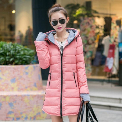 2020, toamnă iarnă, nou stil coreean pentru femei, subțire, caldă, ocazională, jachetă cu glugă, îmbrăcăminte Casaco Abrigos Casaca Kaban Invierno Mantel