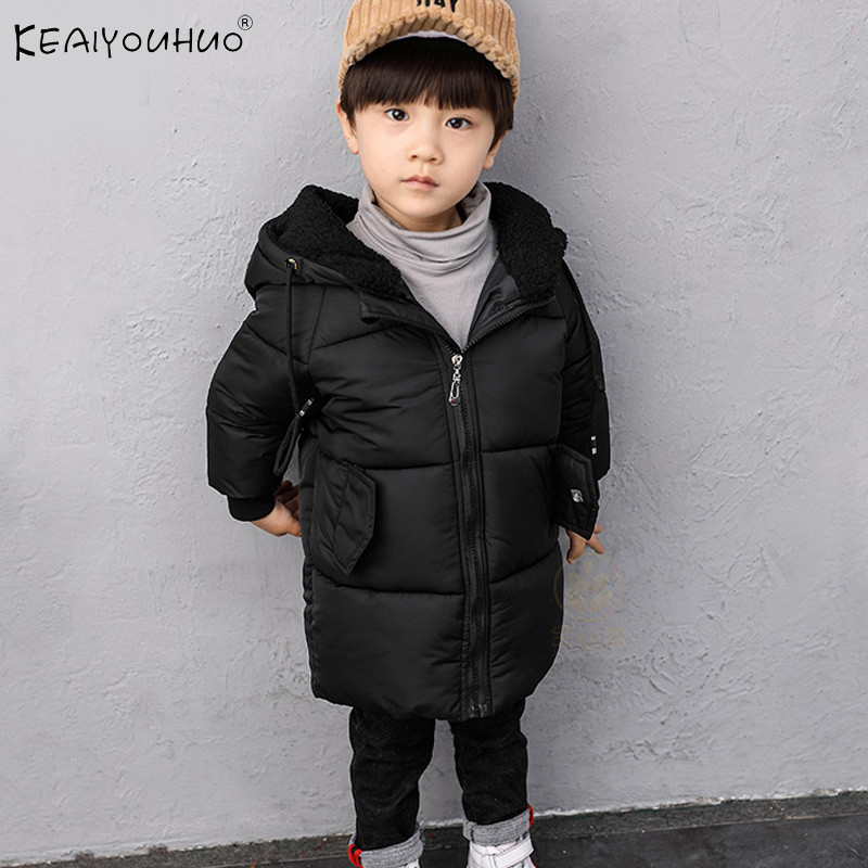 Zimske jakne za dječake 2019. Kaputi za djecu Topla pamučna gornja odjeća s kapuljačom Kaput za dječake Odjeća za djecu Dječja jakna 1 2 3 4 5 6 godina