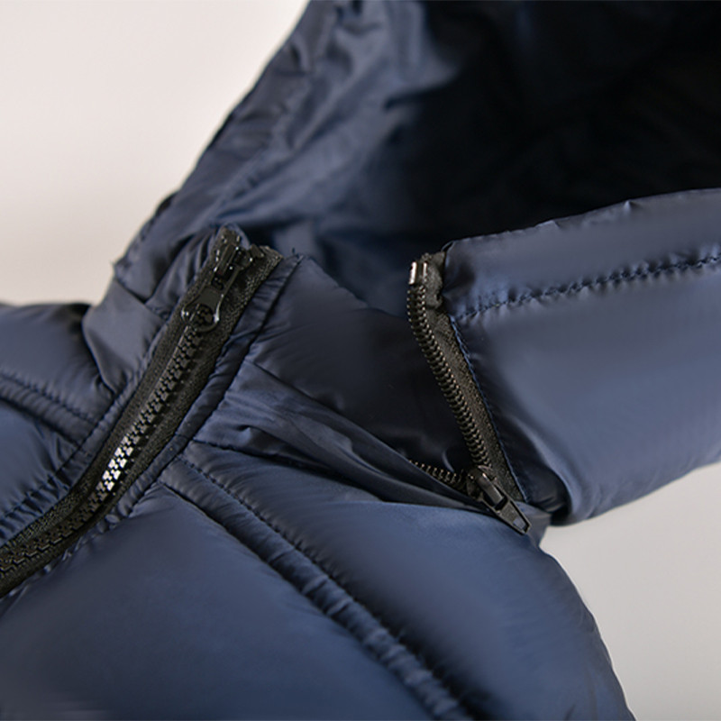 2023 noua toamnă iarnă moda băieți jachetă culoare solidă groasă menține cald haine exterioare cu glugă pentru copii haine din bumbac