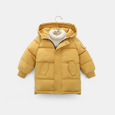 Paltoane de iarnă pentru copii Jachete lungi groase băieți fete haină îmbrăcăminte exterioară caldă din bumbac haină cu glugă costum de zăpadă pardesiu 2 4 6 8 10 Y