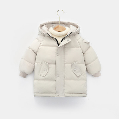 Paltoane de iarnă pentru copii Jachete lungi groase băieți fete haină îmbrăcăminte exterioară caldă din bumbac haină cu glugă costum de zăpadă pardesiu 2 4 6 8 10 Y