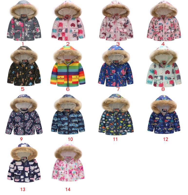 Copii Copii Iarnă Toamnă Paltoane groase Copii Jachetă caldă Haine Bebeluş Băieţel Costume de zăpadă Băieţi Fete Paltoane Îmbrăcăminte Hanorace Îmbrăcăminte