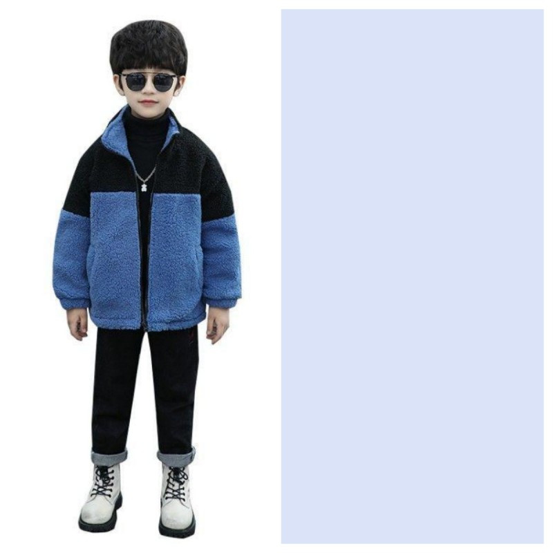 2023 m. Nauji vaikiški vilnoniai paltai berniukams rudens žiemos berniuko šiltos striukės laisvalaikio paltai Vilnos stori viršutiniai drabužiai vaikiški paltai berniukui