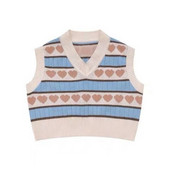 Haine pentru copii Vestă pentru fetiță, primăvară și toamnă, stil nou, pentru fetiță, vestă tricotată occidentală, cămașă pentru copii