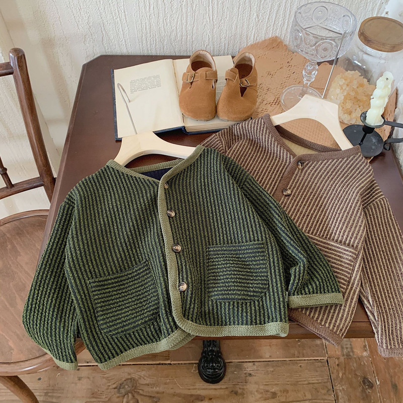 Cardigan pentru copii 2-7 ani toamnă băiat jachetă simplă de culoare uni palton băieți moda bebeluș top toamnă jachete copii pentru băieți