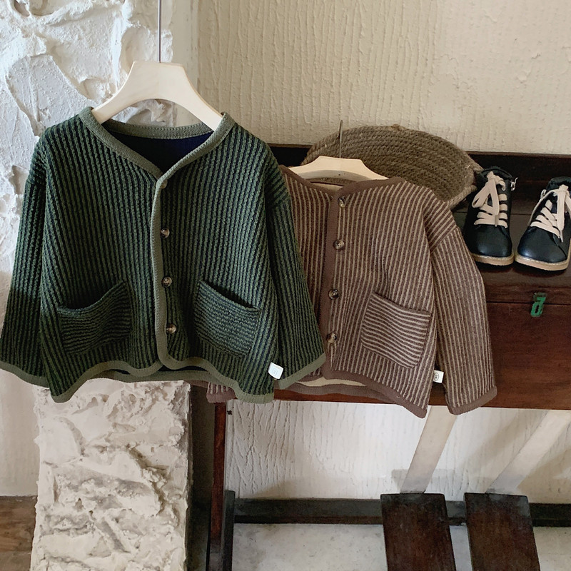 Cardigan pentru copii 2-7 ani toamnă băiat jachetă simplă de culoare uni palton băieți moda bebeluș top toamnă jachete copii pentru băieți