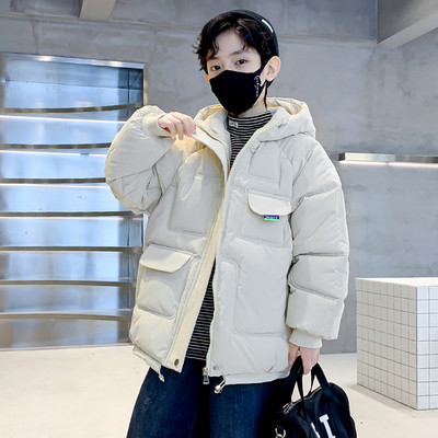 Jachetă pentru băieți Jachetă groasă și caldă pentru băiat Palton căptușit din bumbac Copii stil casual Copii Haine de iarnă 6 8 10 12 14