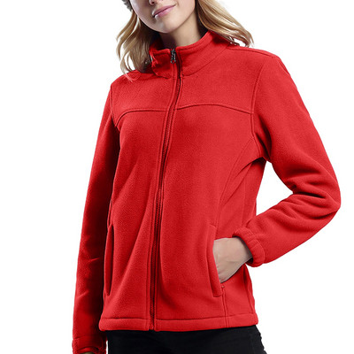 Îmbrăcăminte de toamnă pentru femei Jachetă fleece cu fermoar complet (cu buzunare) Jachetă fleece polară moale Pulover Cardigan cald